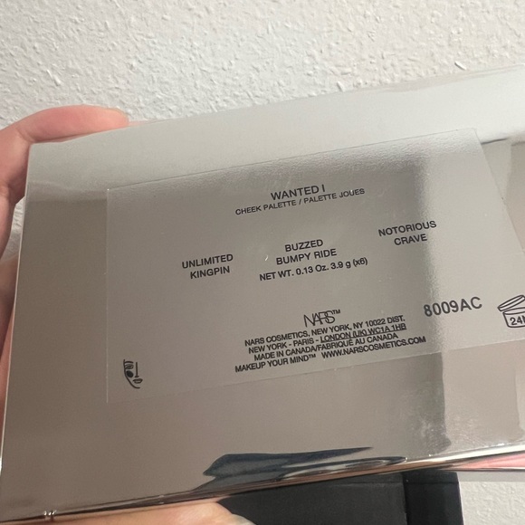 NARS NARSISSIST WANTED I CHEEK PALETTE 6 SHADES NEW IN BOX 0.13 oz * 6 Nib - Picture 4 of 4